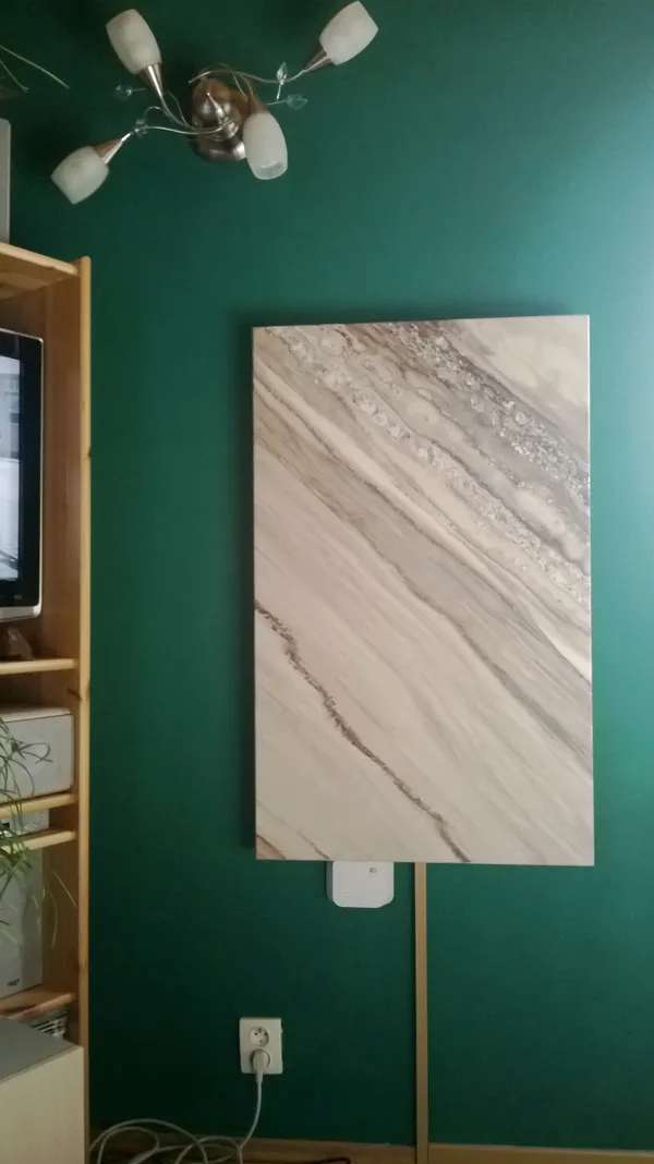 Topení Palissandro, instalace v Praze